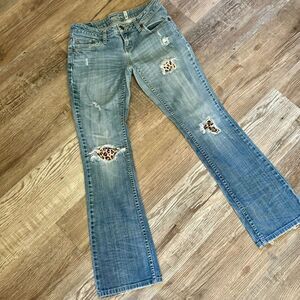 American Rag Cie Distressed Bootcut Jeans Size 3-S